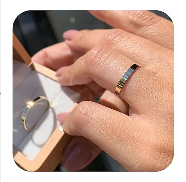 Par de Alianças Reta 2mm+ Solitario de brinde💍💎